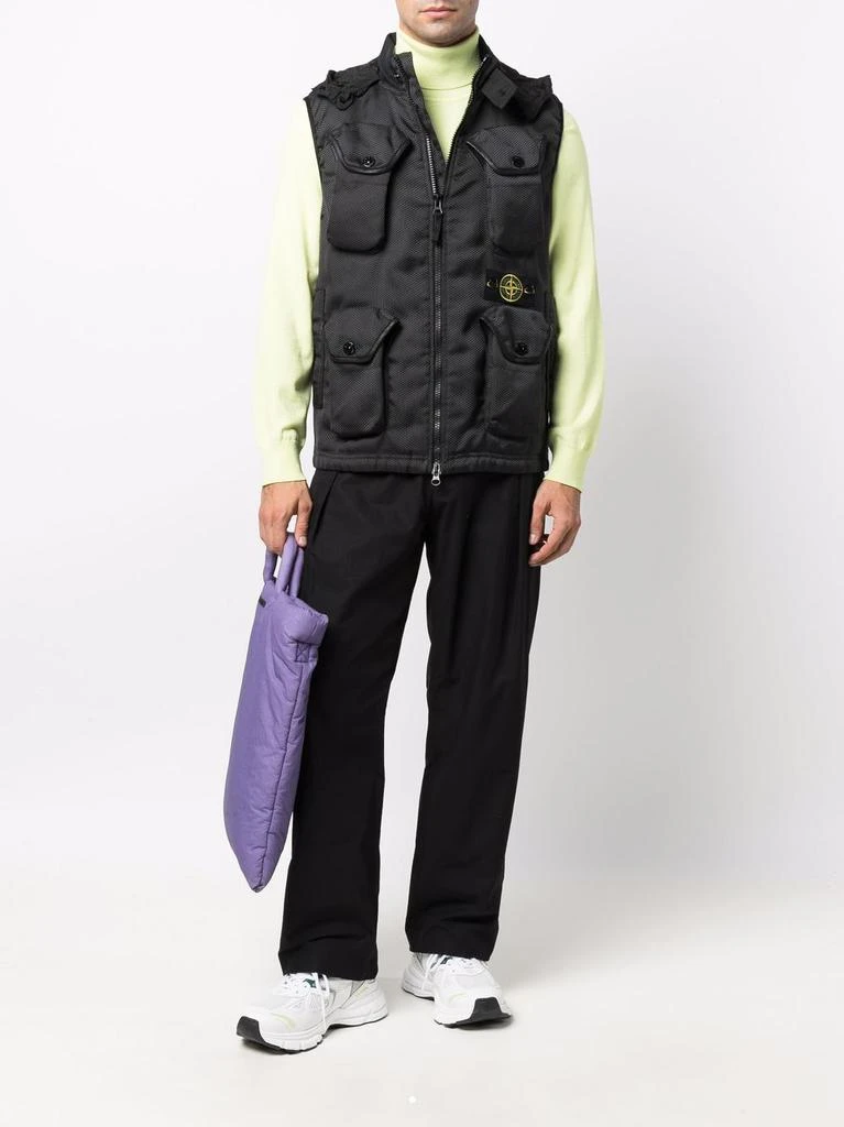 商品Stone Island|STONE ISLAND - Nylon Gilet,价格¥9273,第4张图片详细描述