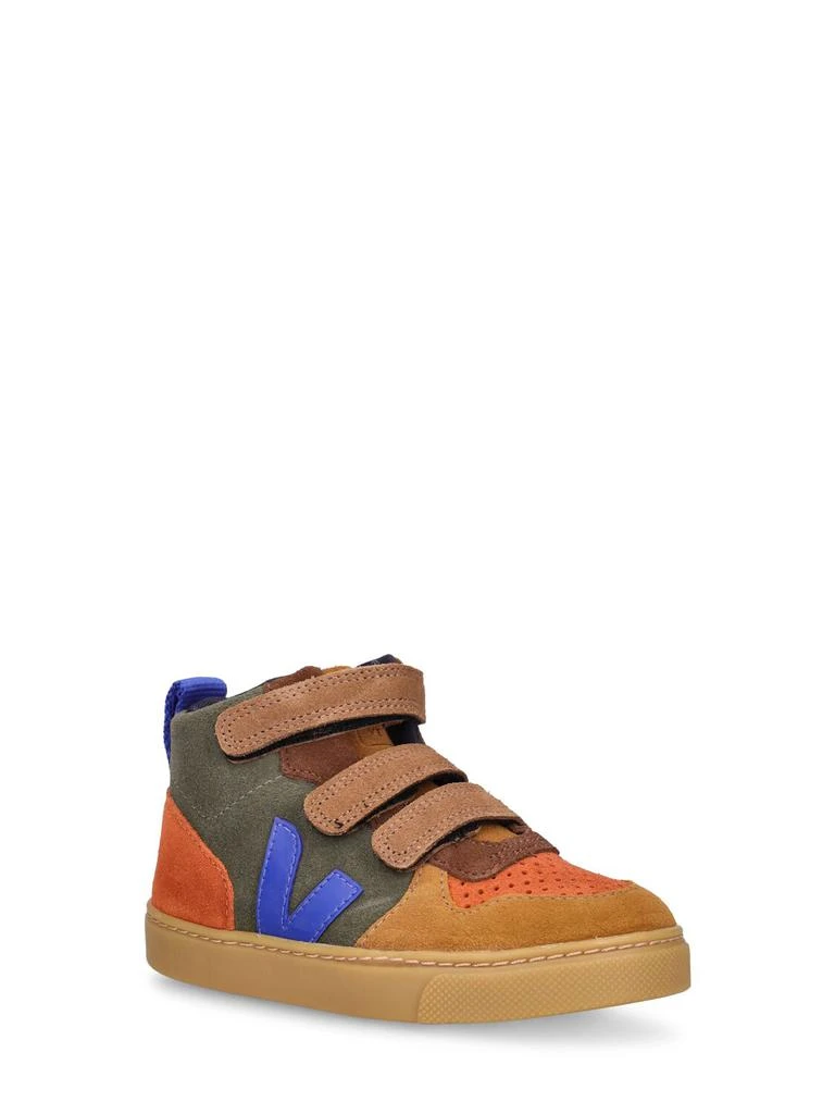 商品Veja|V-10 Mid Suede Strap Sneakers,价格¥1038,第2张图片详细描述