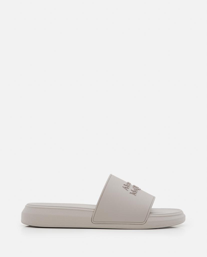 商品Alexander McQueen|RUBBER POOL SLIDES,价格¥2222,第1张图片