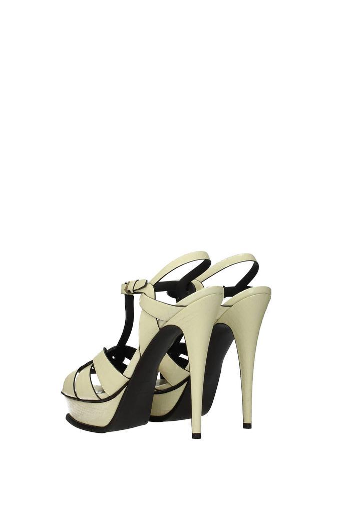 商品Yves Saint Laurent|Sandals Leather Snake Beige Cream,价格¥3167,第6张图片详细描述