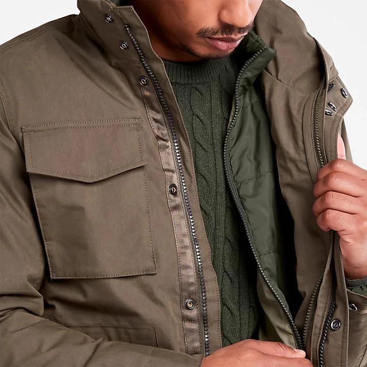 Snowdon Peak 3-in-1 M65 Jacket for Men in Dark Green 商品
