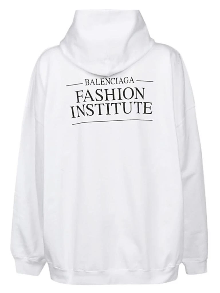 商品Balenciaga|BALENCIAGA - Printed Organic Cotton Hoodie,价格¥4252,第2张图片详细描述