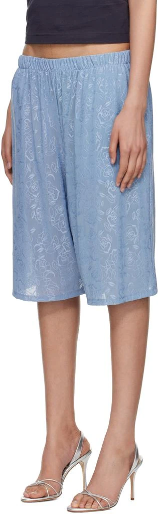 商品Conner Ives|SSENSE Exclusive Blue Lace Basketball Shorts,价格¥3511,第4张图片详细描述