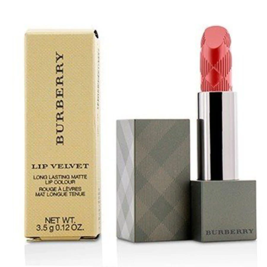 商品Burberry|Burberry / Lip Velvet Lipstick 0.12 oz (3.4 Gr) No.434 - Ruby,价格¥231,第1张图片