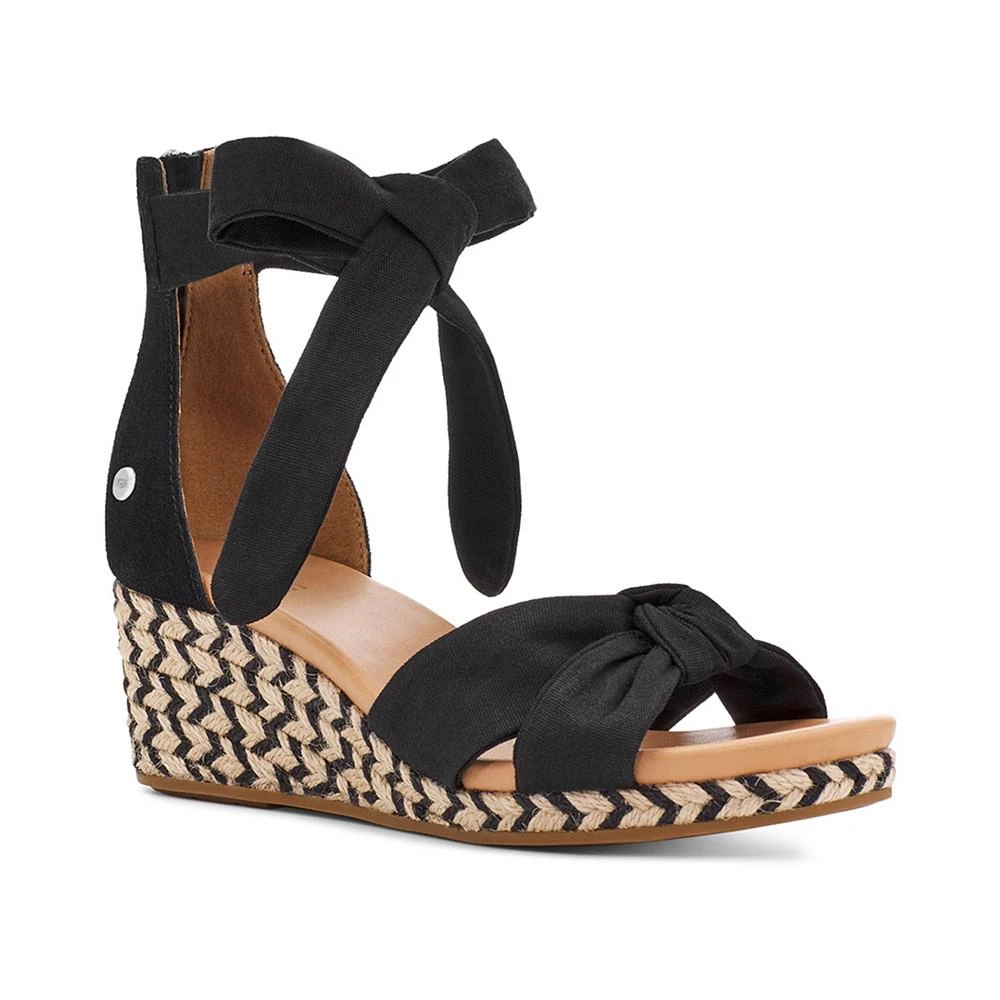 商品UGG|Women's Yarrow Espadrille Wedge Sandals,价格¥517,第1张图片