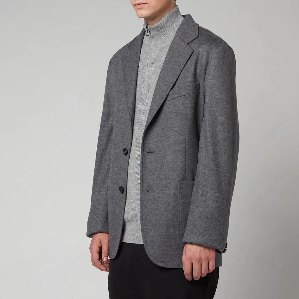 商品Lanvin|Lanvin Men's Single Breasted Deconstructed Jacket,价格¥2983,第1张图片