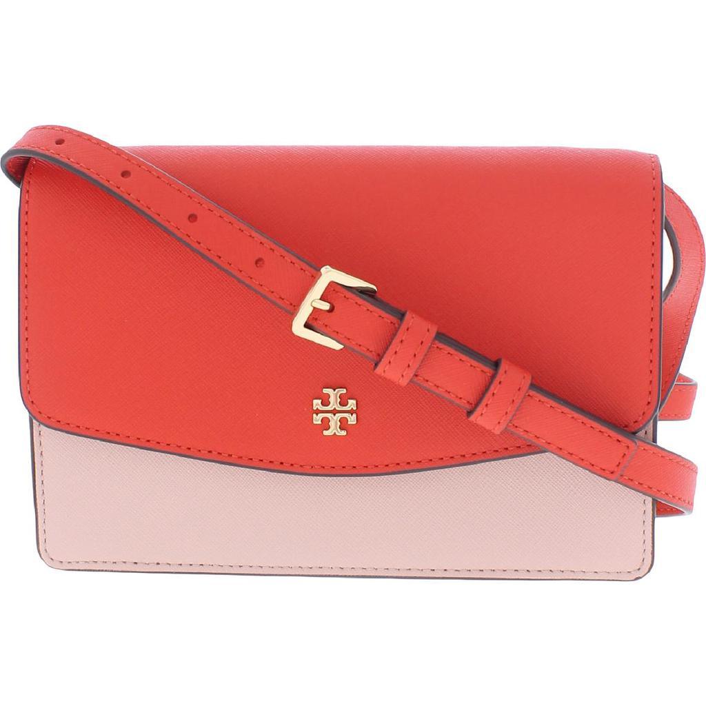 商品Tory Burch|Tory Burch Womens Emerson Leather Shoulder Clutch Handbag,价格¥1443,第1张图片