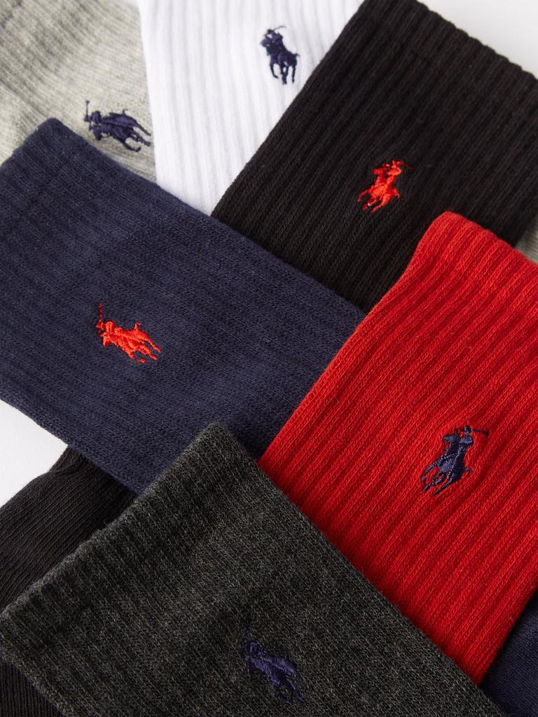 Pack of six logo-embroidered cotton socks商品第4张图片规格展示