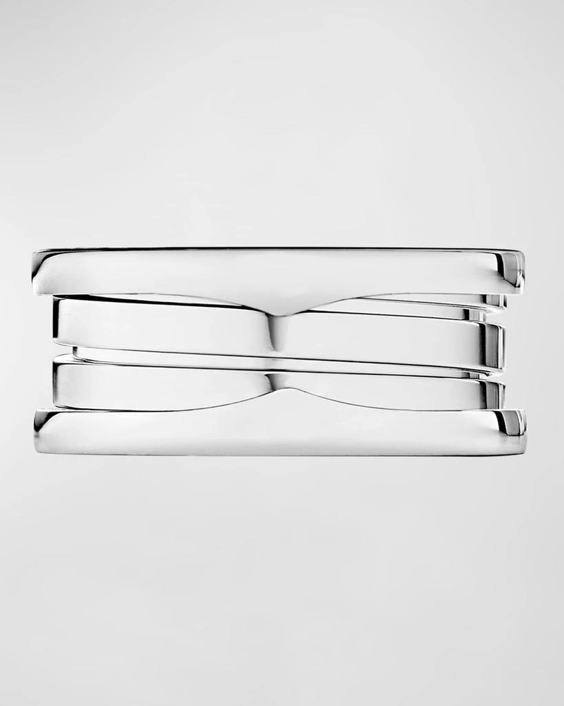 商品BVLGARI|B.Zero1 18k White Gold 3-Band Ring, EU 55 / US 7.25,价格¥23001,第4张图片详细描述