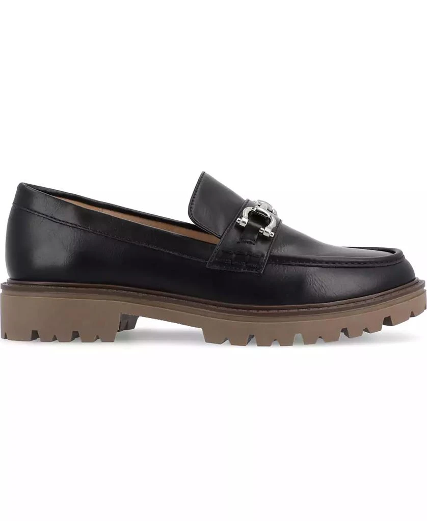 商品Journee Collection|Women's Jessamey Lug Sole Round Toe Loafers,价格¥413,第2张图片详细描述