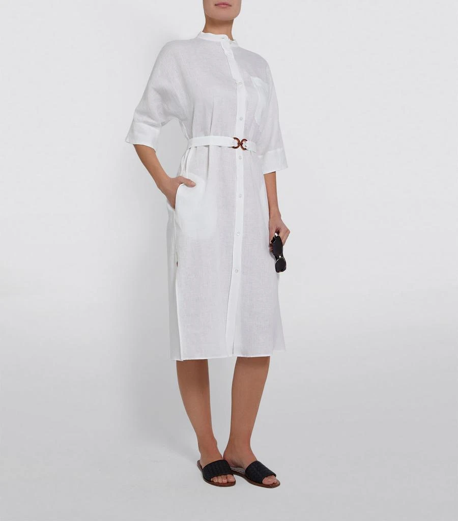 商品Max Mara|Linen Shirt Dress,价格¥2764,第4张图片详细描述