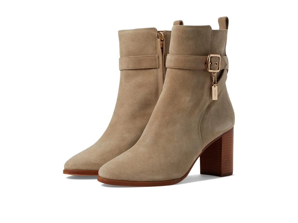 商品Coach|Olivia Suede Bootie,价格¥887,第1张图片