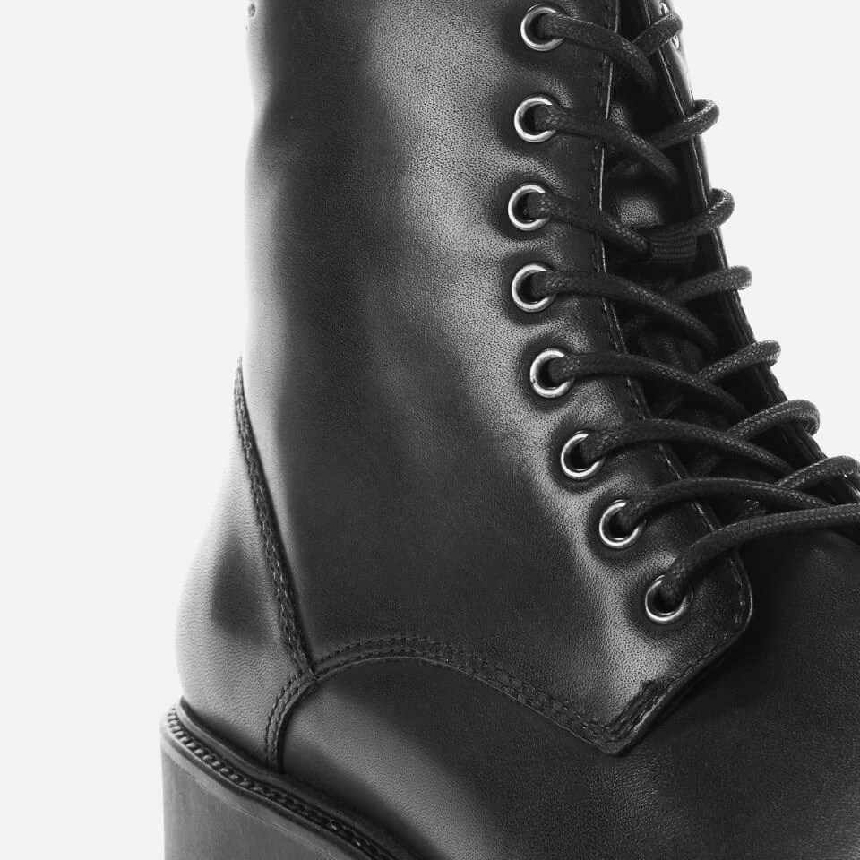 商品Vagabond|VAGABOND WOMEN'S KENOVA LEATHER LACE-UP BOOTS - BLACK,价格¥520,第4张图片详细描述