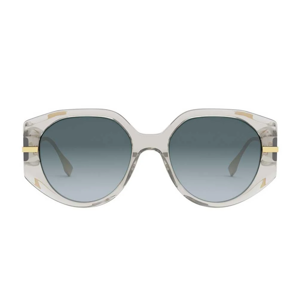 商品Fendi|Fendi Eyewear Irregular Frame Sunglasses,价格¥2477,第1张图片