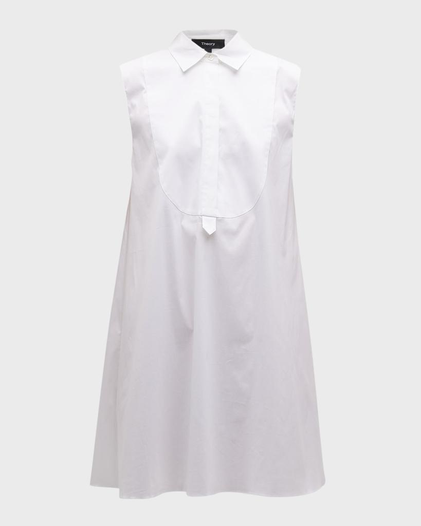 商品Theory|Sleeveless Bib Mini Tunic Dress,价格¥1010,第4张图片详细描述