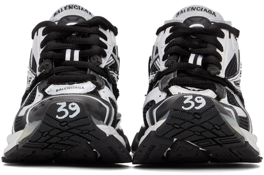 商品Balenciaga|Black & White Runner Sneakers,价格¥9305,第2张图片详细描述