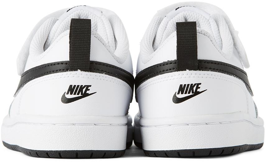 商品NIKE|童款 耐克 Court Borough 低帮 白黑色,价格¥362,第4张图片详细描述