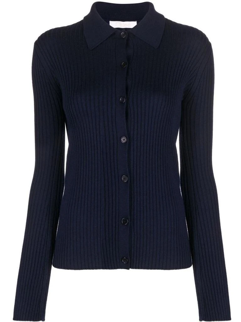 商品Chloé|Chloé Shirts in Blue,价格¥3966,第1张图片