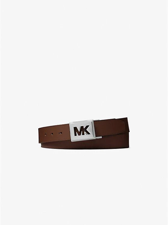 商品Michael Kors|Reversible Logo Embossed Faux Leather Belt,价格¥443,第2张图片详细描述