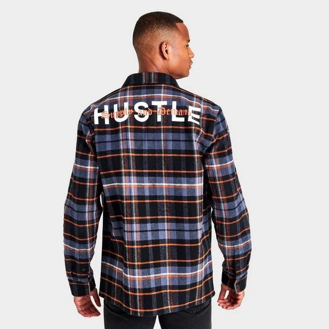 商品SUPPLY & DEMAND|Men's Supply & Demand Hustle Plaid Shirt,价格¥76,第1张图片