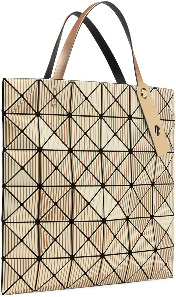 商品Issey Miyake|Gold & Beige Streak Tote,价格¥4506,第3张图片详细描述