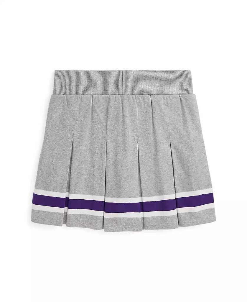 Big Girls Striped Pleated Cotton Jersey Skort 商品