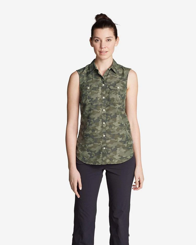 商品Eddie Bauer|Women&#39;s Mountain Sleeveless Shirt,价格¥261-¥372,第2张图片详细描述