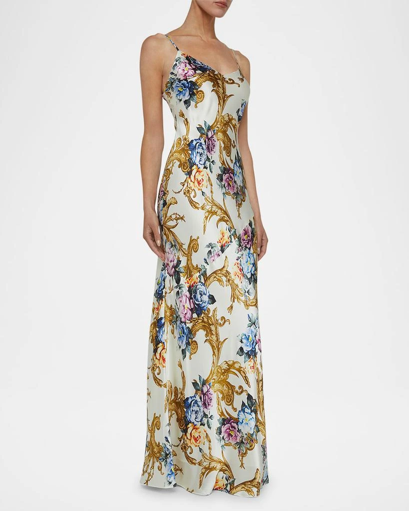 商品L'Agence|Serita V-Neck Bias-Cut Maxi Dress,价格¥4827,第4张图片详细描述