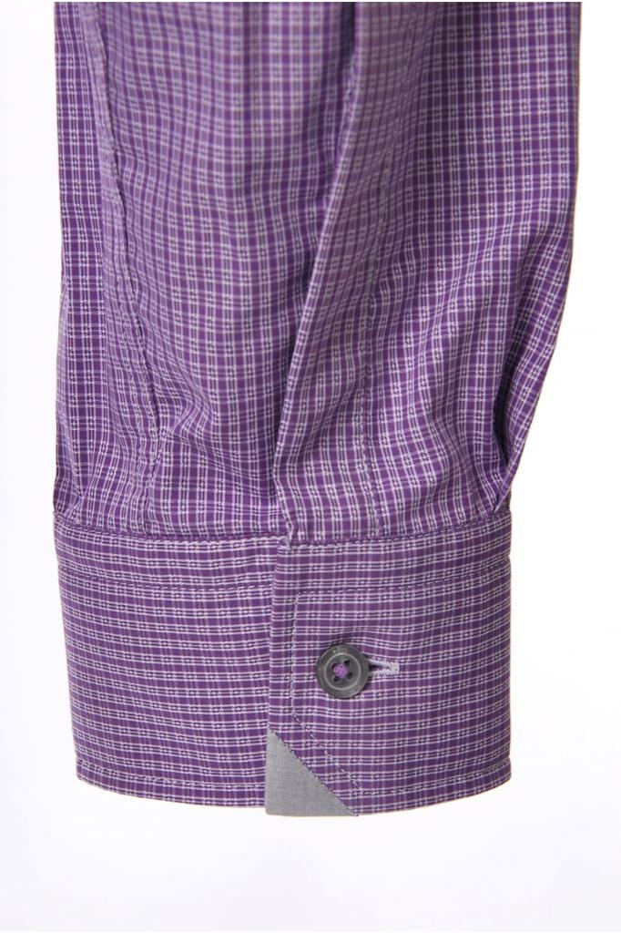 Obert Short Sleeved Purple Shirt商品第3张图片规格展示