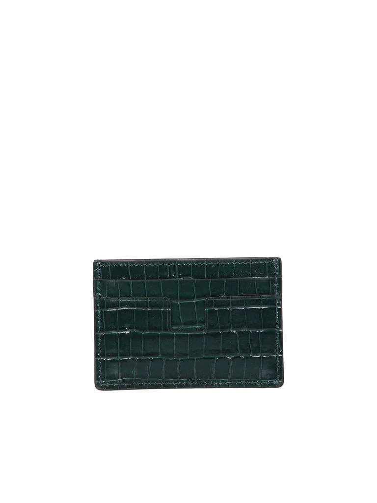 商品Tom Ford|TOM FORD SLIM MODEL TOM FORD LEATHER CARDHOLDER; AN INDISPUTABLE MUST-HAVE FOR LOVERS OF THE MAISON,价格¥2143,第2张图片详细描述