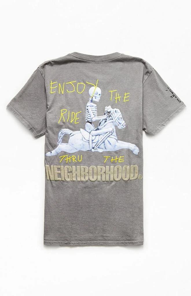 商品Travis Scott|Cactus Jack x Neighborhood Carousel T-Shirt,价格¥705,第1张图片