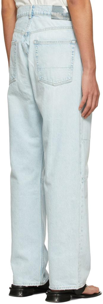 Blue Extended Third Cut Jeans商品第3张图片规格展示