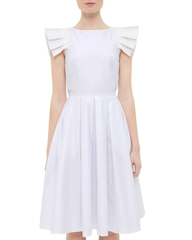 商品Ted Baker London|Ted Baker Cottoned On Arnao Gingham Trim Dress,价格¥1383,第3张图片详细描述