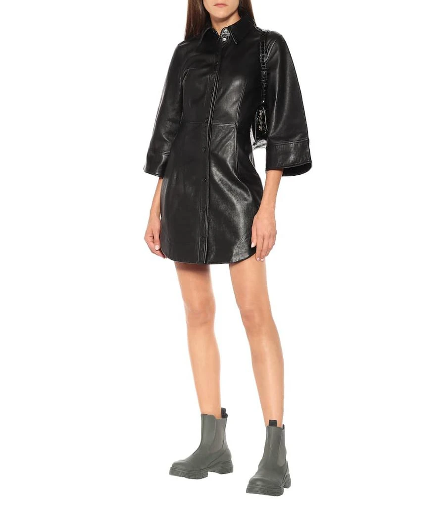 商品Ganni|Rubber ankle boots,价格¥1484,第2张图片详细描述