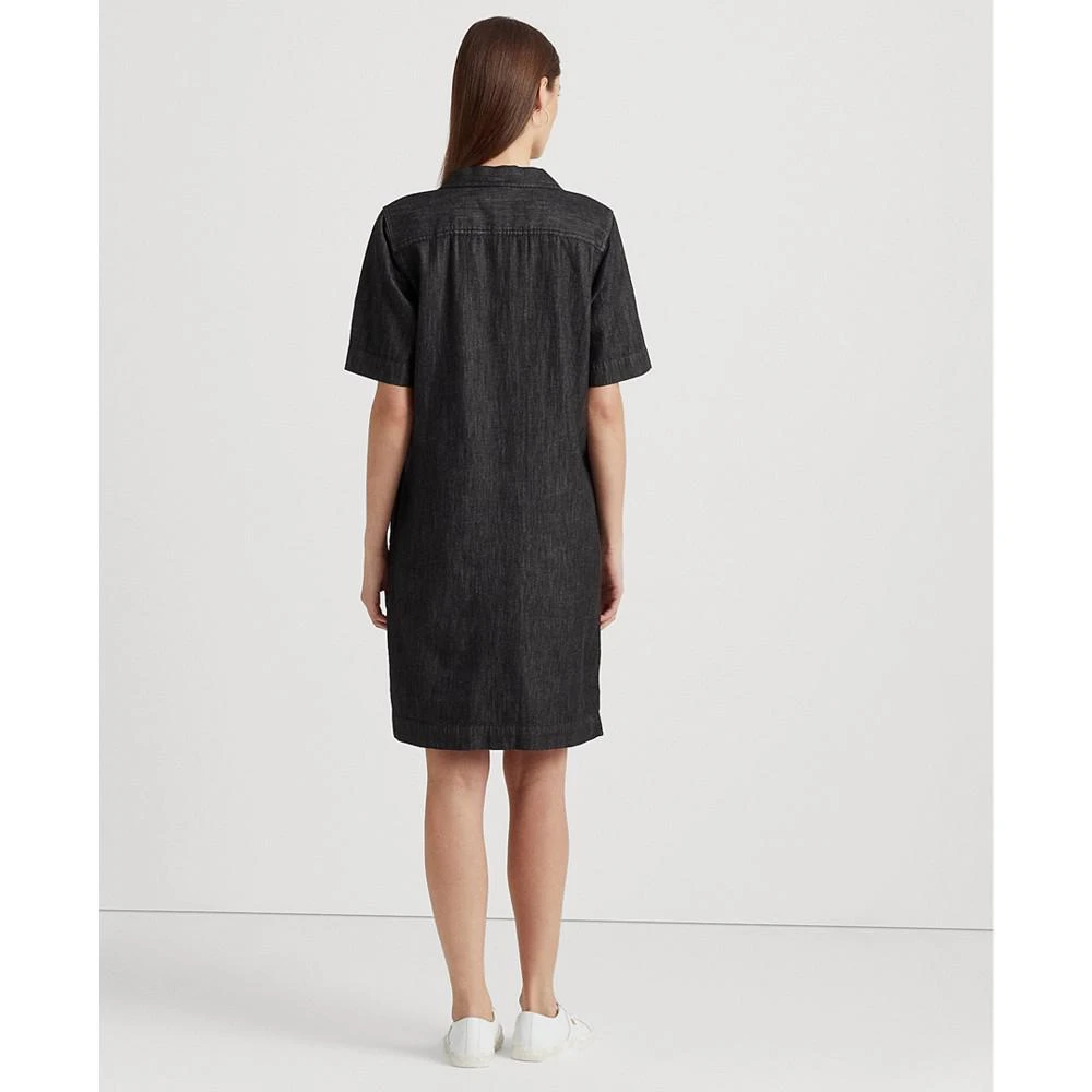 商品Ralph Lauren|Denim Cotton Shift Dress,价格¥1087,第2张图片详细描述