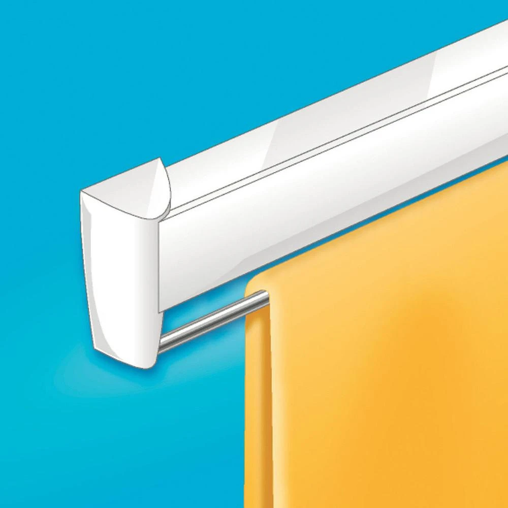 商品Household Essentials|Leifheit Telegant 36 Protect Plus Wall Mount Clothesline Drying Rack,价格¥486,第3张图片详细描述
