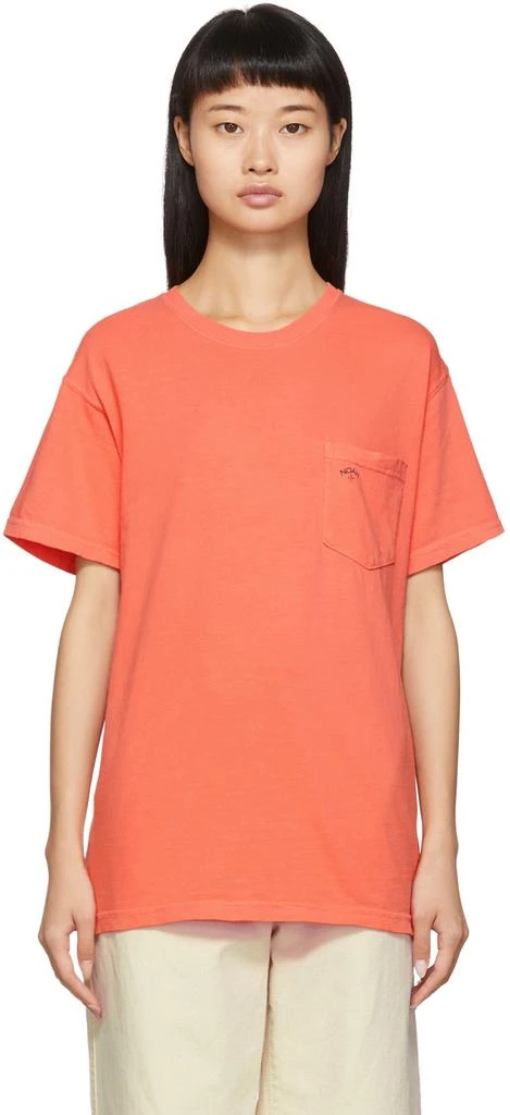 商品Noah|Orange Pocket T-Shirt,价格¥315,第1张图片