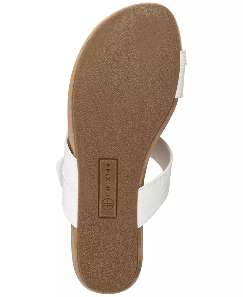 商品Giani Bernini|Women's Rilleyy Memory Foam Footbed Flat Sandals, Created for Macy's,价格¥258,第5张图片详细描述