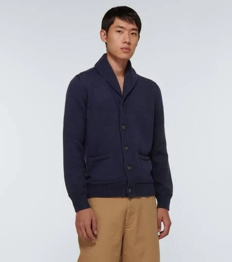 商品Ralph Lauren|Long-sleeved cotton cardigan,价格¥1446,第3张图片详细描述