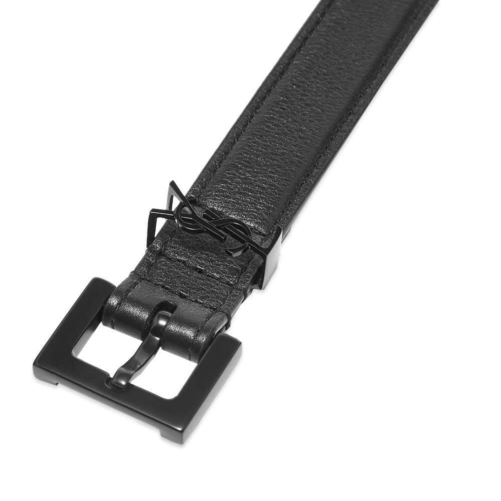 商品Yves Saint Laurent|Saint Laurent Monogram Logo Belt,价格¥2773,第4张图片详细描述