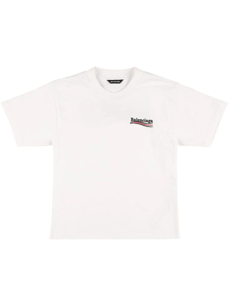 商品Balenciaga|Cotton Jersey S/s T-shirt,价格¥1916,第1张图片