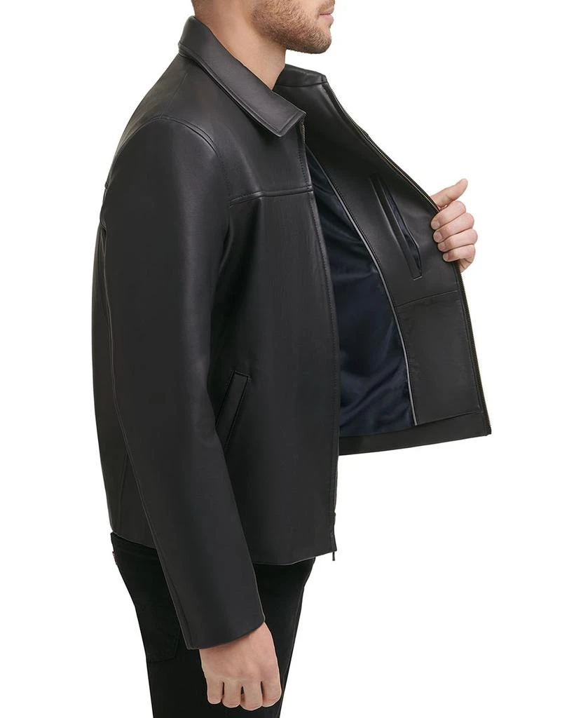 Zip Front Leather Jacket 商品