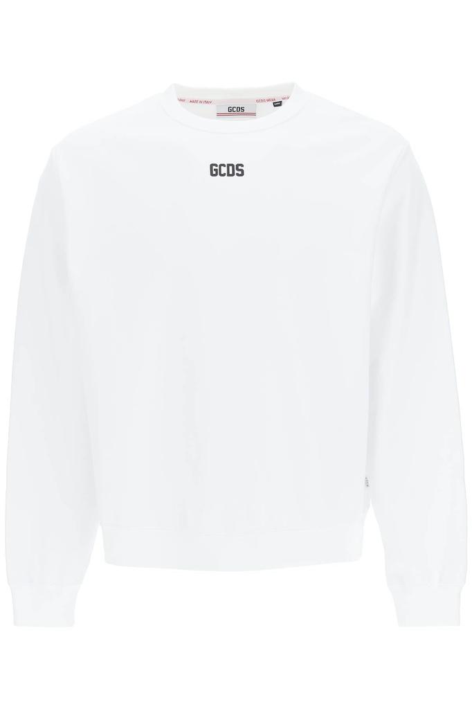 Gcds crew neck sweatshirt with rubberized logo商品第1张图片规格展示
