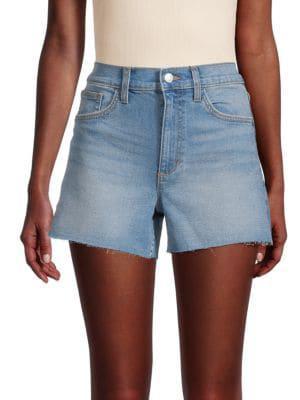 商品Joe's Jeans|Raw-Edge Cuffs Denim Shorts,价格¥223,第1张图片