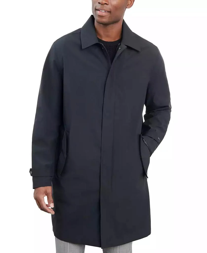 商品Michael Kors|Men's Macintosh Full-Zip Raincoat, Created for Macy's,价格¥599,第3张图片详细描述