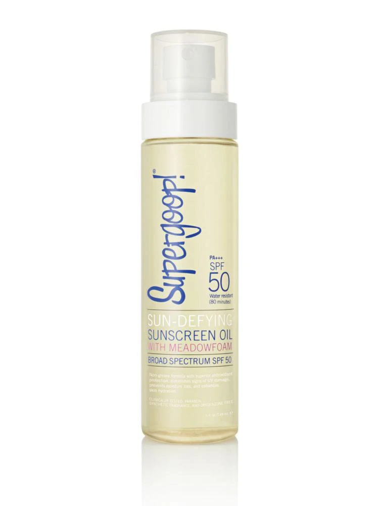 商品Supergoop!|Sun-Defying Sunscreen Oil With Meadowfoam SPF 50/5 oz.,价格¥253,第1张图片