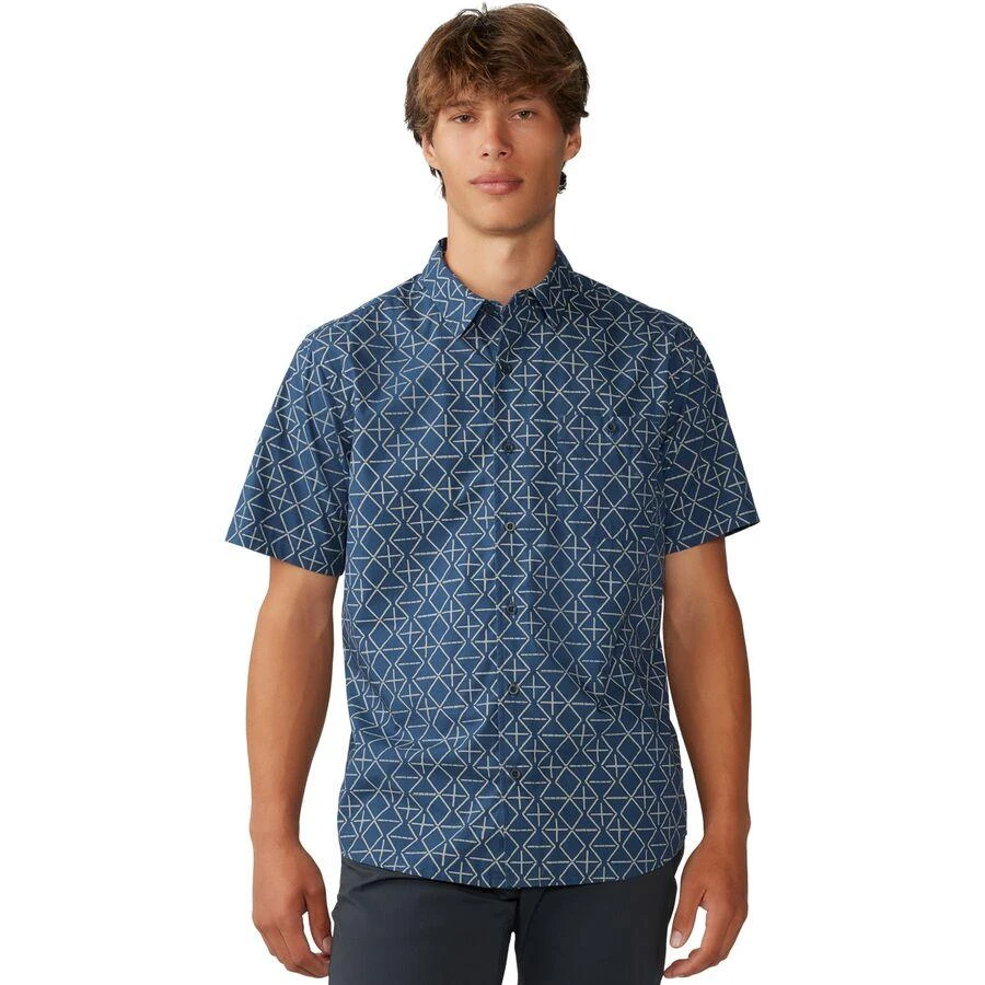 商品Mountain Hardwear|Big Cottonwood Short-Sleeve Shirt - Men's,价格¥323,第1张图片