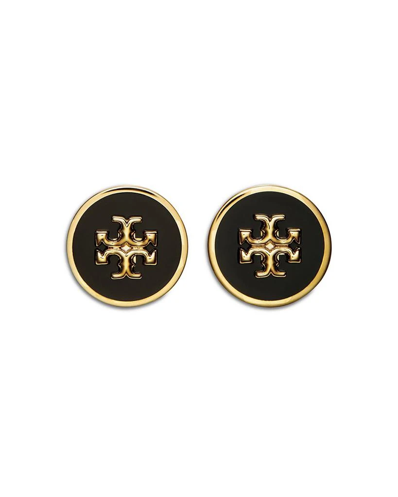 商品Tory Burch|Kira Logo Colored Disc Stud Earrings,价格¥729,第1张图片