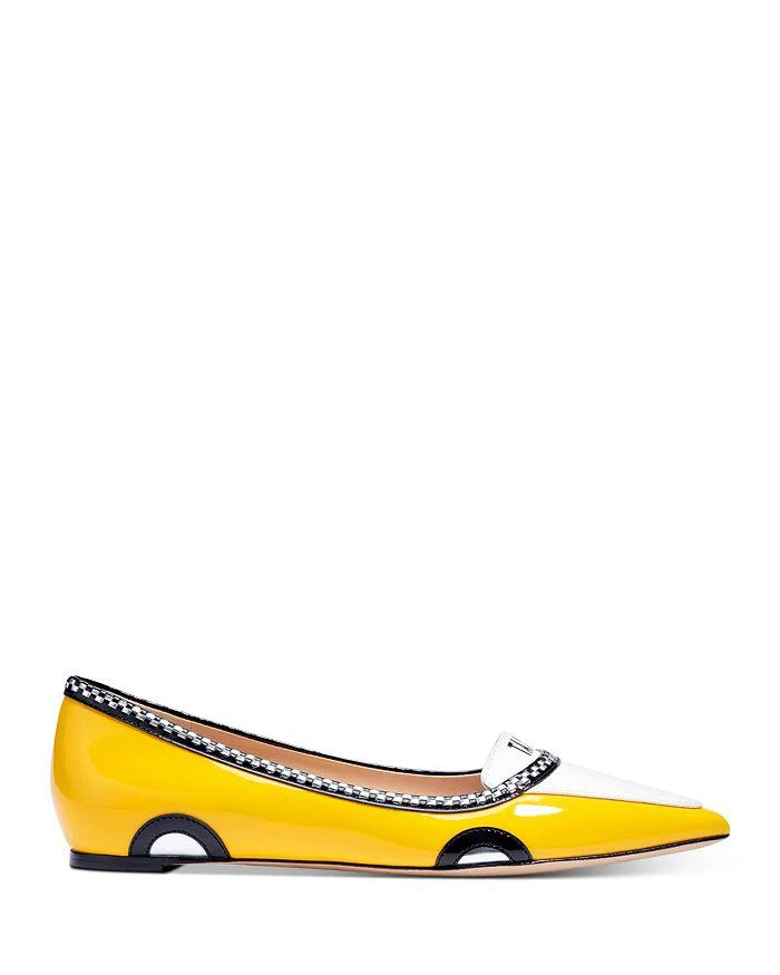 商品Kate Spade|Women's Gogo Pointed Embellished Flats,价格¥1867,第2张图片详细描述