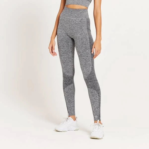 商品Myprotein|MP Women's Curve High Waisted Leggings - Grey Marl,价格¥206,第1张图片